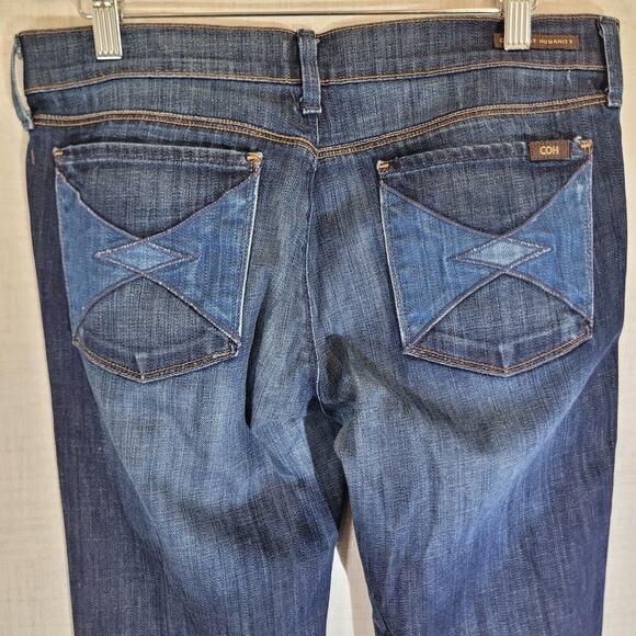 Citizens of Humanity Jeans Womens 30 Blue Ingrid #002 Stretch Low Waist Flare - Picture 6 of 11